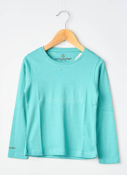 Tricou albastru MA LOCOMOTION băiat