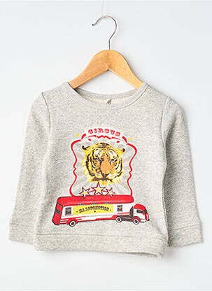 Hanorac gri MA LOCOMOTION băiat