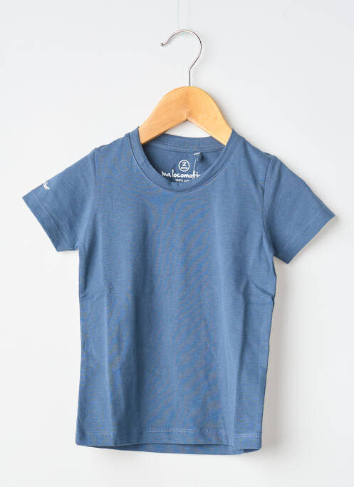 Tricou albastru MA LOCOMOTION băiat