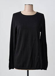 Pulover guler rotund mâneci lungi negru CECIL femme