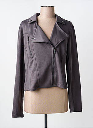 Jachete casual guler tip costum gri CULTURE femeie