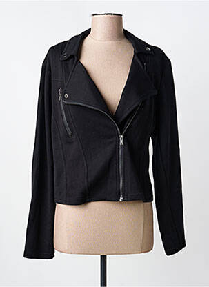 Jachete casual guler tip costum negru CULTURE femeie
