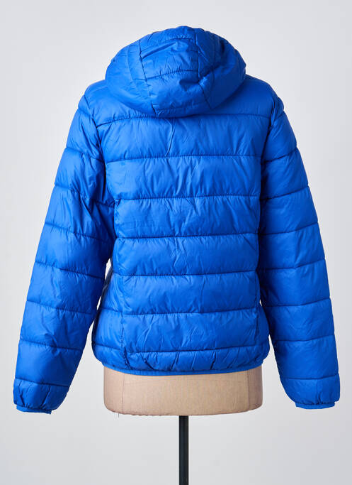 Geacă matlasată buzunare cu glugă albastru B.YOUNG femme