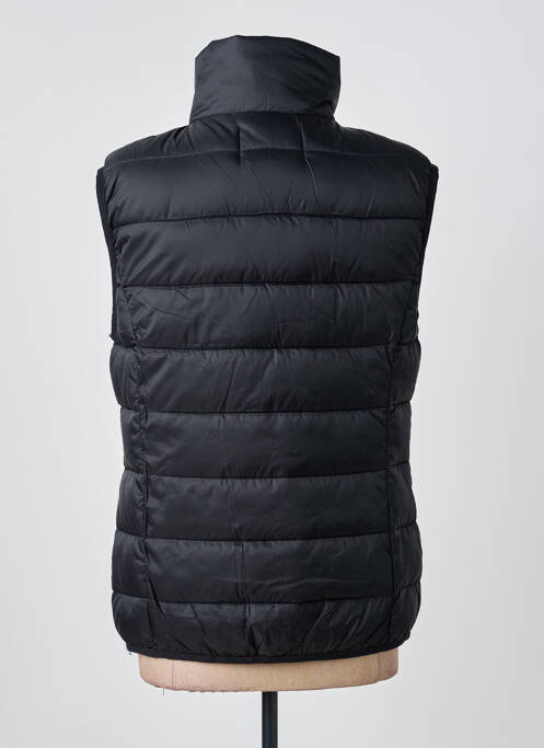 Geacă matlasată închidere cu fermoar pe față fără glugă negru B.YOUNG femme