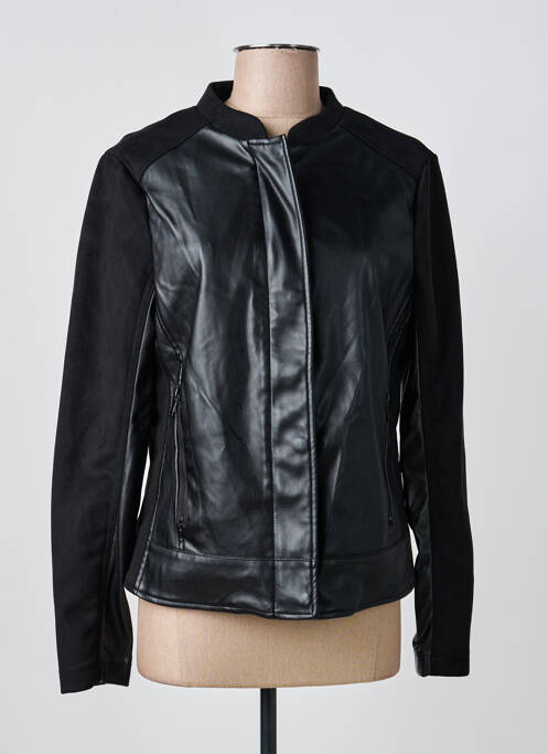 Geci din piele ecologică buzunare negru CECIL femme