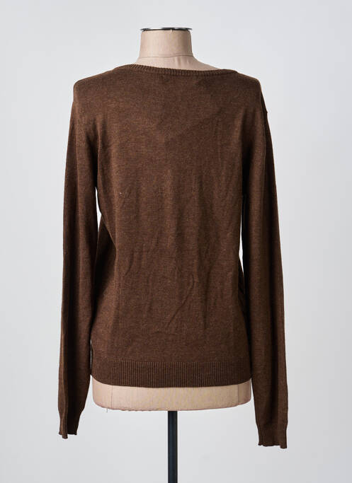 Vestă cu mâneci lungi maro CULTURE femeie