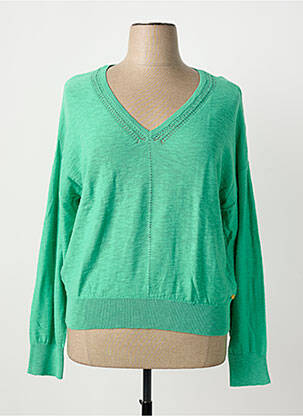 Pulover verde C'EST BEAU LA VIE femeie