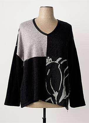 Pulover negru FRANCK ANNA femeie