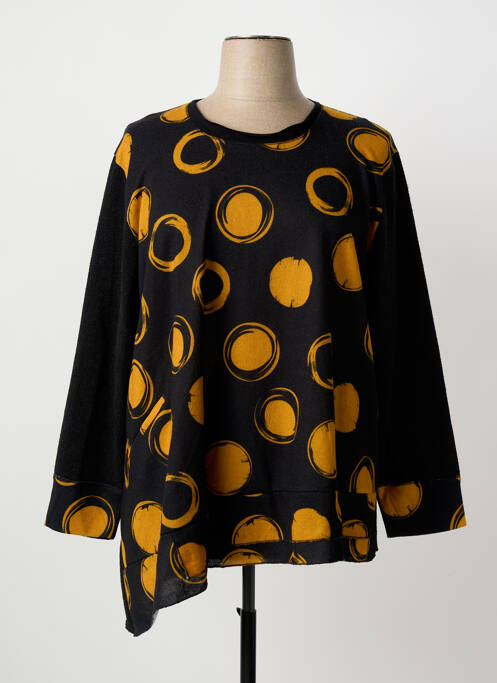 Pulover tunică negru FRANCK ANNA femeie