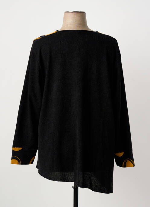 Pulover tunică negru FRANCK ANNA femeie