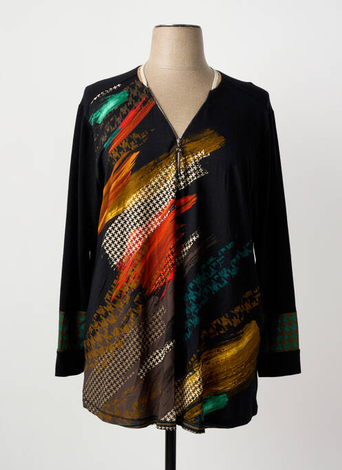 Tricou negru FRANCK ANNA femeie