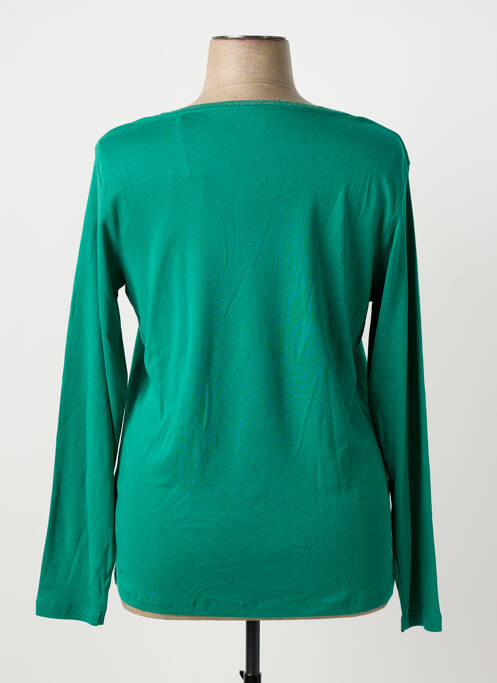 Tricou verde C'EST BEAU LA VIE femeie