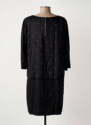 Rochie midi mâneci 3/4 mâneci 3/4 negru CECIL femeie