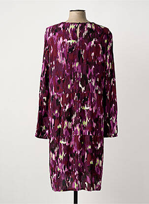 Rochie midi imprimeu fantezie mâneci lungi violet STREET ONE femeie