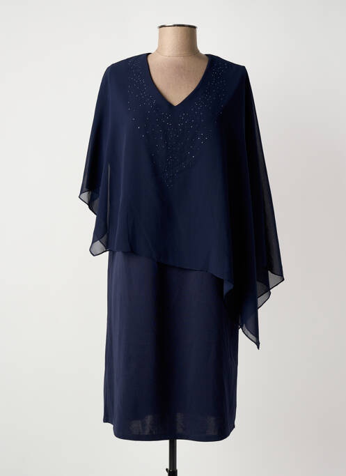 Rochie midi albastru UNICA PLUS femeie