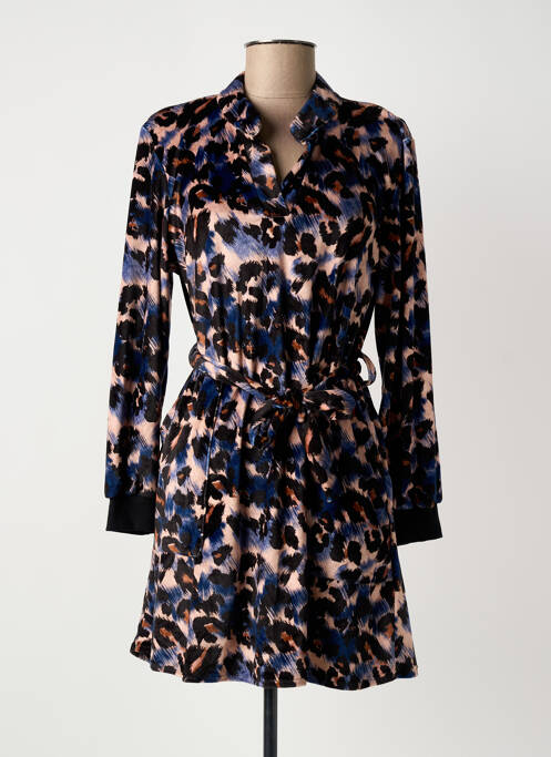 Rochie scurtă negru COULEURS DU TEMPS femeie