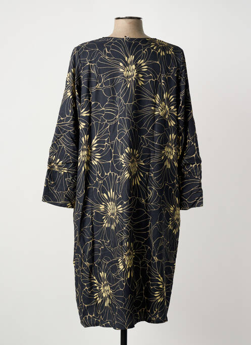 Rochie midi negru POISSONS BLANCS femeie