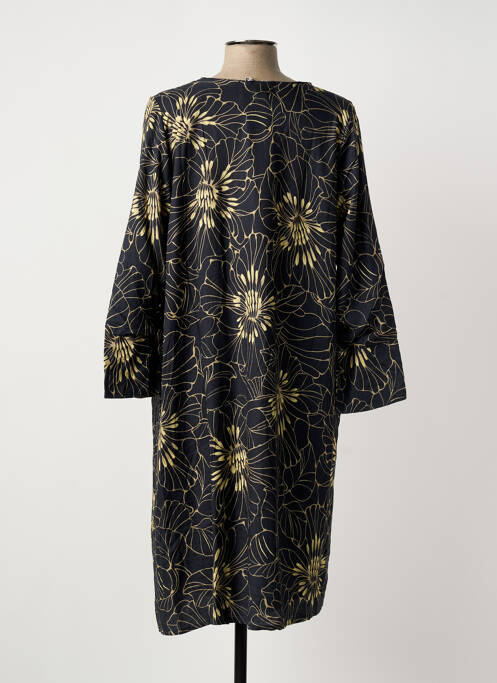 Rochie midi negru POISSONS BLANCS femeie