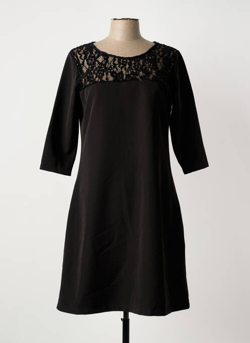 Rochie midi negru LILI & CAROLINE femeie