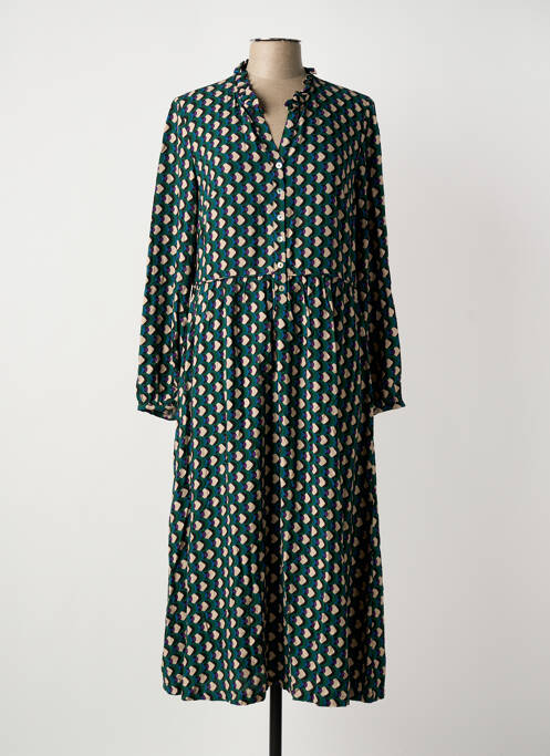 Rochie lungă verde C'EST BEAU LA VIE femeie