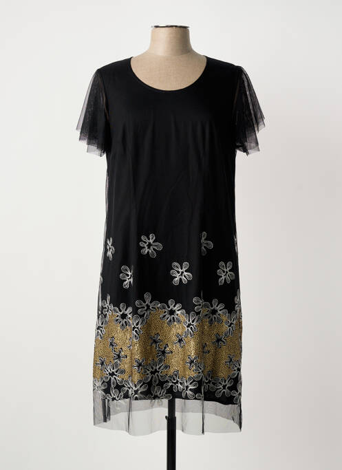 Rochie midi negru FRED SABATIER femeie