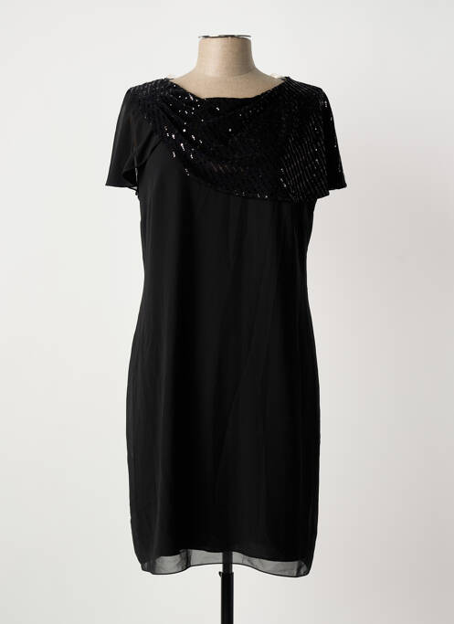 Rochie midi negru CHRISTINE LAURE femeie