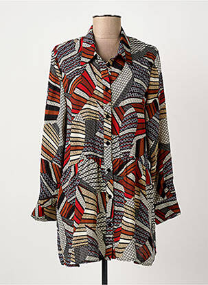 Tunică mâneci lungi portocaliu CHRISTINE LAURE femeie