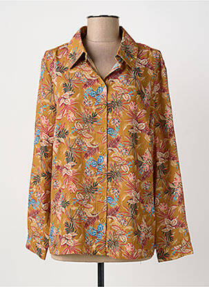 Cămașă galben CHRISTINE LAURE femeie