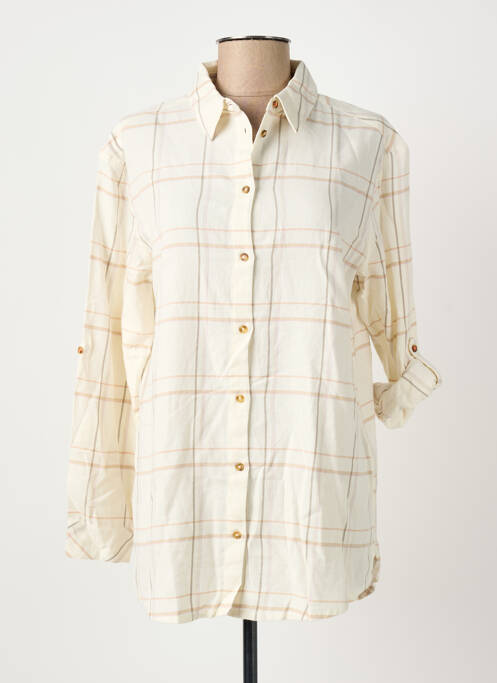 Tunică mâneci lungi bej CECIL femeie