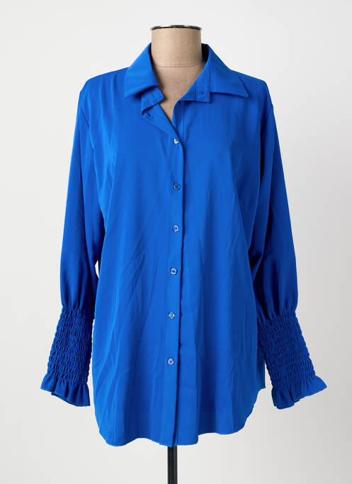 Tunică mâneci lungi albastru COULEURS DU TEMPS femeie