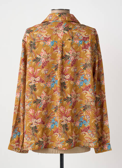 Cămașă galben CHRISTINE LAURE femeie