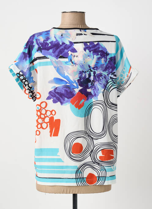 Top albastru CHRISTINE LAURE femeie