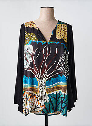 Bluză negru POISSONS BLANCS femeie