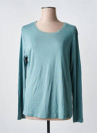 Tricou mâneci lungi mâneci lungi verde C'EST BEAU LA VIE femme