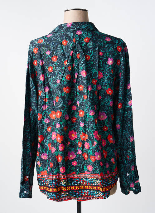 Cămașă imprimeu fantezie mâneci lungi albastru LA FIANCÉE femme