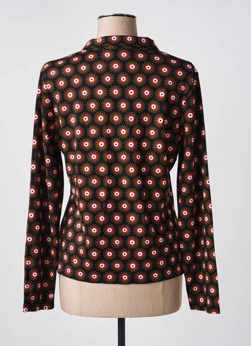 Polo negru SURKANA femeie