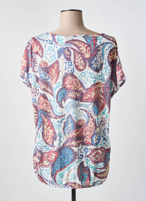 Top imprimeu fantezie mâneci scurte albastru CECIL femme