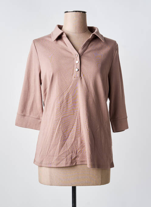 Polo maro MARBLE femeie