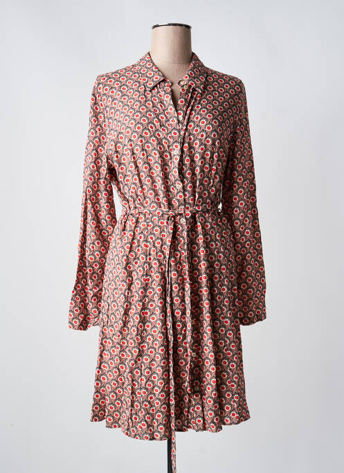 Rochie midi roșu C'EST BEAU LA VIE femeie