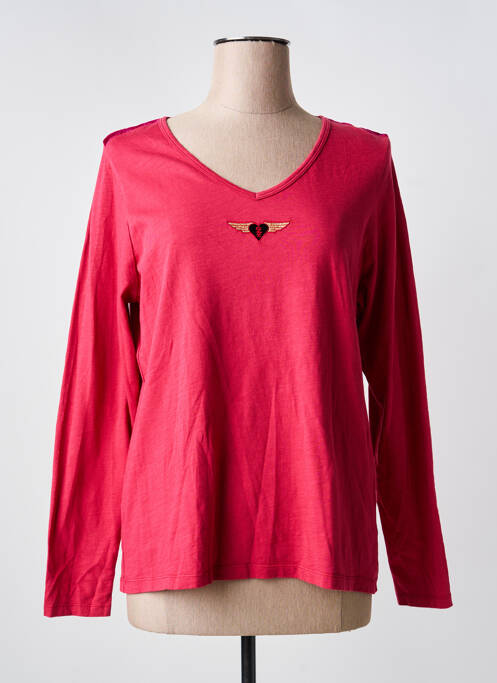 Tricou roz DIPLODOCUS femeie