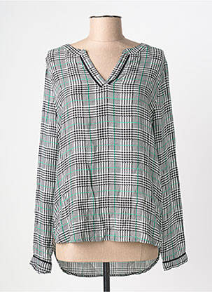 Bluză țesătură poplin mâneci lungi negru STREET ONE femme