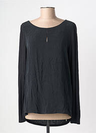 Bluză guler rotund mâneci lungi negru CECIL femme