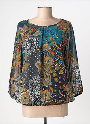 Bluză albastru CHRISTINE LAURE femeie