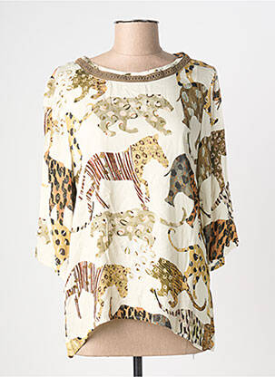 Bluză bej GEISHA femeie