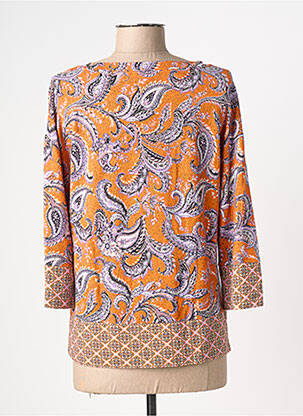 Tricou mâneci 3/4 mâneci 3/4 portocalie STREET ONE femeie