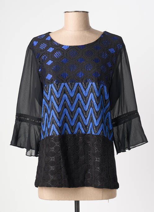 Top negru CHRISTINE LAURE femeie