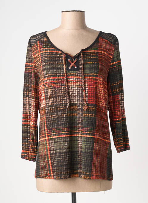 Tricou portocaliu CHRISTINE LAURE femeie