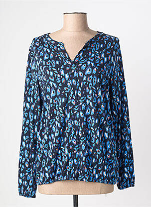 Top imprimeu fantezie mâneci lungi albastru CECIL femme