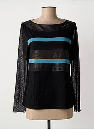 Top negru CHRISTINE LAURE femeie