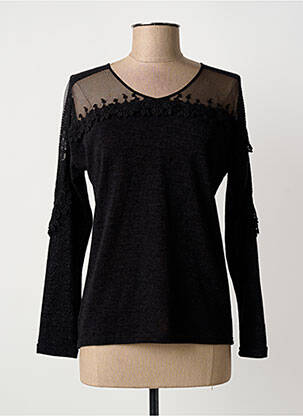 Top negru JULIE GUERLANDE femeie